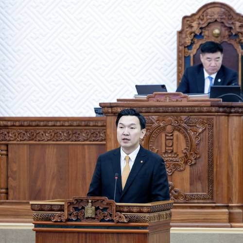 Ерөнхий сайд Н.Учрал Засгийн газрын гишүүнд нэр дэвшигчдээ танилцуулж, үг хэллээ